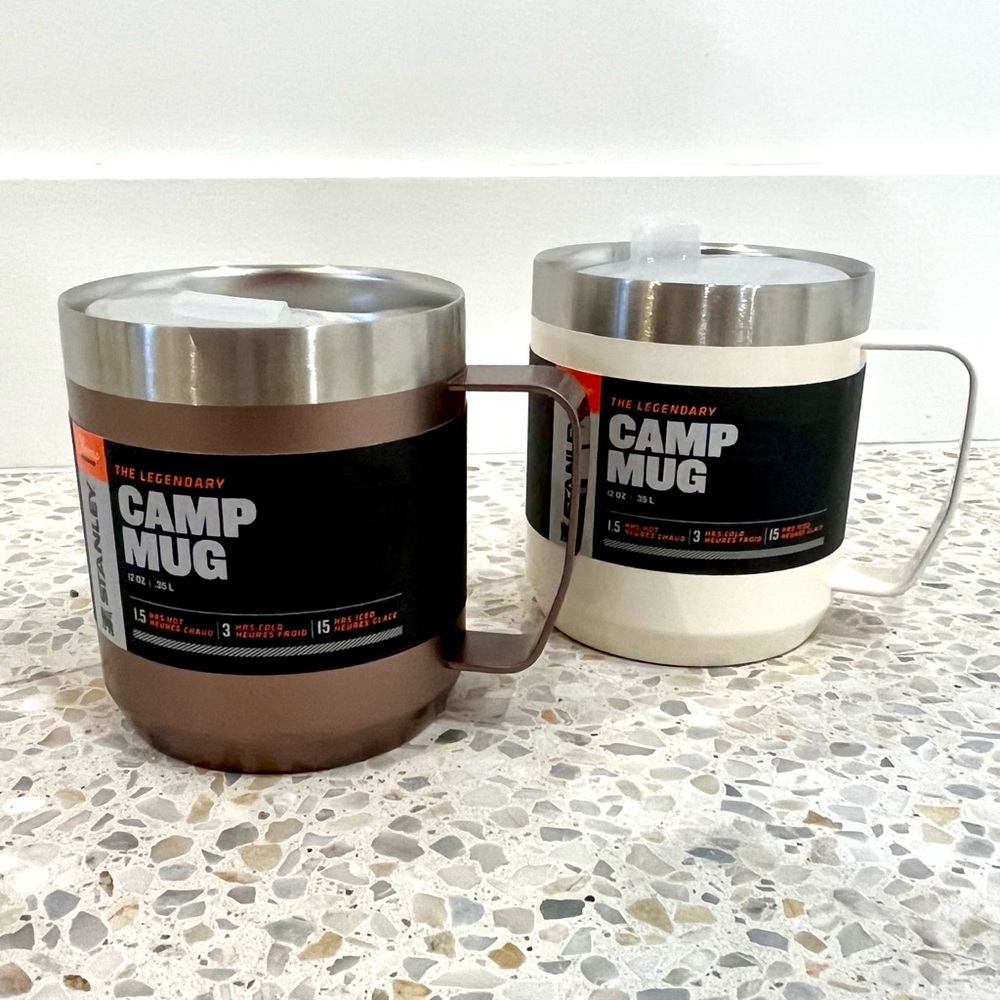 Bundle of 2 new Stanley Camp Mugs